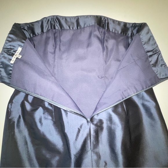 Marisa Baratelli 100% Thai Silk Strapless Dress and Cropped Jacket - Picture 13 of 17